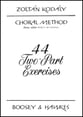 44 Two Part Exercises Book